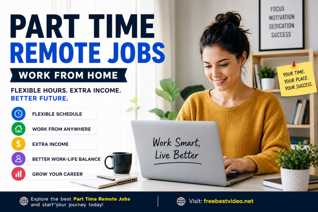 Part Time Remote Jobs.